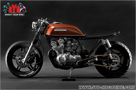 Honda cb650 brat style #5