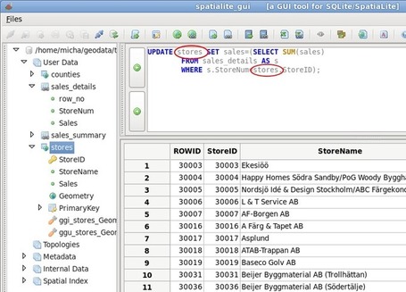 Spatialite- Updating one table from another &la...