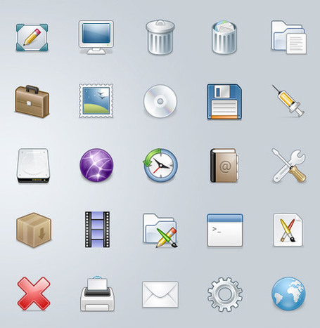 45 Awesome Free Icon Sets For Your Website | designrfix.com | timms brand design | Scoop.it