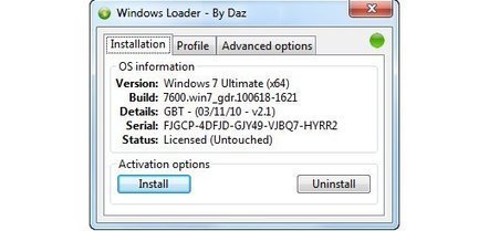 Windows 7 Loader Activator By Daz Full Download