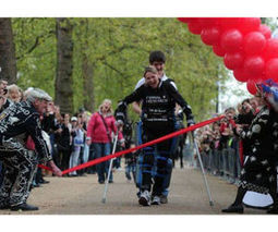 Paralyzed woman uses bionic suit to complete London Marathon | "#Social World, Internet, Gadgets, Computers, CellPhones, Future, Space" | Scoop.it