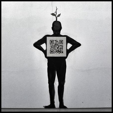 creative use of a #qrcode ... | artcode | Scoop.it