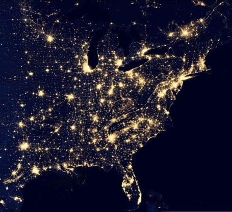 Interactive Earth at Night | WEBOLUTION! | Scoop.it