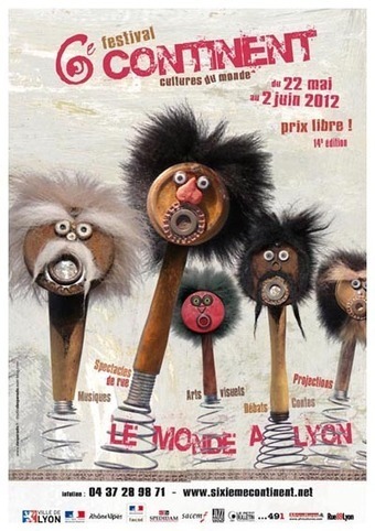 Festival 6&egrave;me continent, l'affiche | LYonenFrance | Scoop.it