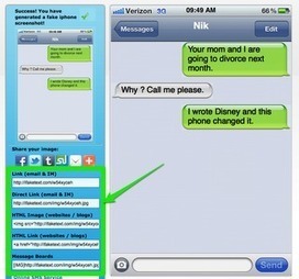 Creating Texting Dialogues for Students | Nik's QuickShout: | ICT tips & tools, tracks & trails and... questioning them all ! | Scoop.it