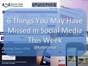 Quick tip: 6 things you may have missed in social media this week | Around Los Angeles | Scoop.it