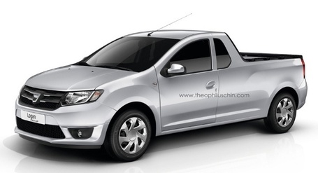  Sandero 2013 on New Dacia Logan Pick Up   Autoevolution   Dacia   Scoop It