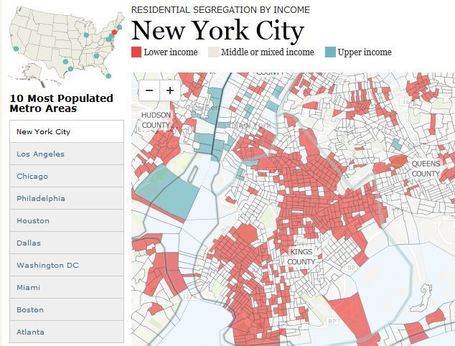 Infographic: Rise of Residential Segregation by Income | Students with dyslexia & ADHD in independent and public schools | Scoop.it