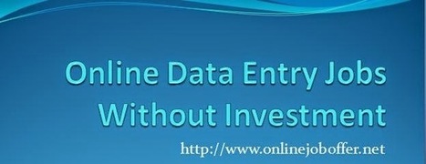 Data Entry Jobs : Apply For Online Data Entry Jobs Without Investment ...