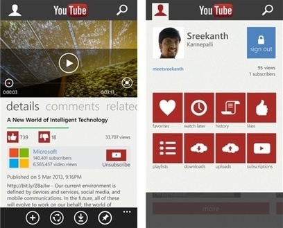 YouTube sur Windows Phone : Microsoft et Google parviennent &agrave; un compromis | Veille Techno et Informatique "Autrement" | Scoop.it