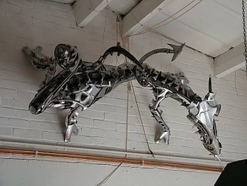 Recycled Hubcap Creatures | Repurpose and Reuse | Scoop.it
