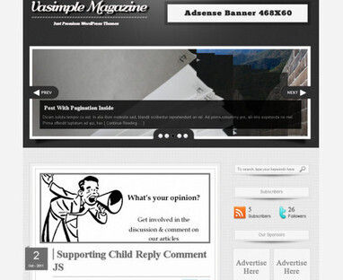 Land-of-web &raquo; 100+ best of the best wordpress themes 2011 | Inspiration webdesign et ergonomie | Scoop.it