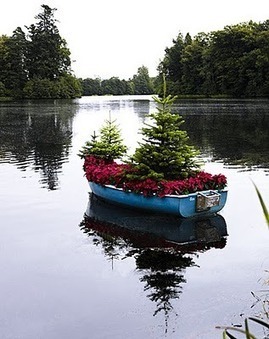 A surprising and delightful container garden | Upcycled Garden Style | Scoop.it
