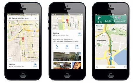 Hallelujah! Google Maps Returns to Apple's iPhone | The Perfect Storm Team Mobile | Scoop.it