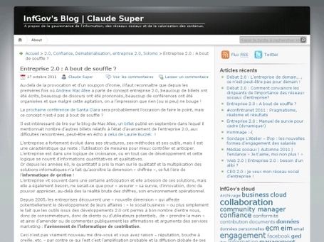 Entreprise 2.0 : A bout de souffle ? | Websourcing.fr | r&eacute;seaux sociaux d'entreprise | Scoop.it