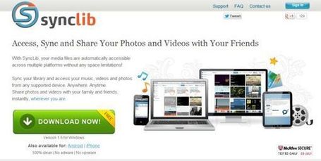 Synclib &ndash; sincroniza tus archivos multimedia y accede a ellos desde cualquier dispositivo | Aprendiendoaense&ntilde;ar | Scoop.it