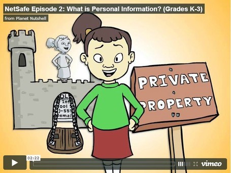 Educational Videos: NetSafe Episode 2: What is Personal Information? (Grades K-3) | Better teaching, more learning | Scoop.it
