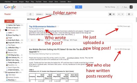 How to Leverage Google Reader for Guest Post Opportunities and Blogger Outreach | SEO, SEM & Social Media NEWS | Scoop.it