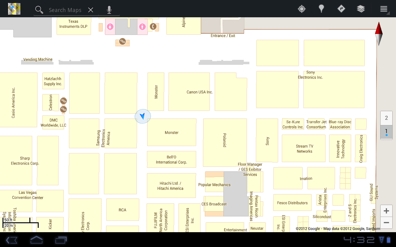 Google Maps a cartographi&eacute; l'int&eacute;rieur des Casinos de Las vegas pour le C.E.S 2012 | toute l'info sur Google | Scoop.it