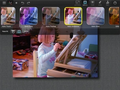 How to get started with Paint FX | iPad for Teachers | Scoop.it