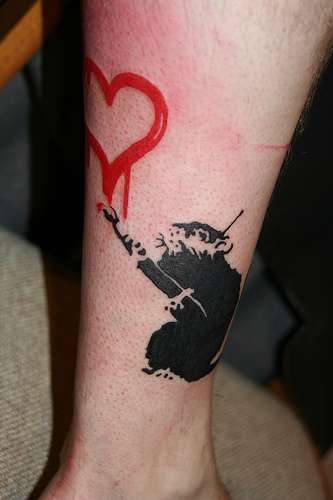 Street Art Body Ink Banksy