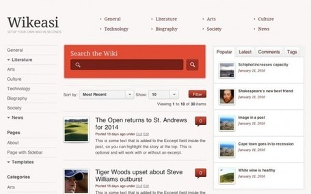 Making wikis easy | WooThemes | Premium Wordpress Themes | Scoop.it