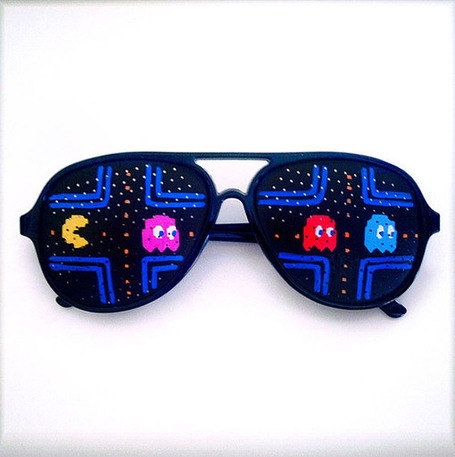 Video Game Sunglasses Keep the Pixels out of Your Eyes | All Geeks | Scoop.it