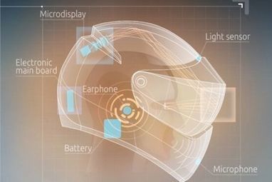 Livemap : un impressionnant casque de moto &agrave; r&eacute;alit&eacute; augment&eacute;e [vid&eacute;o] | CRAKKS | Scoop.it