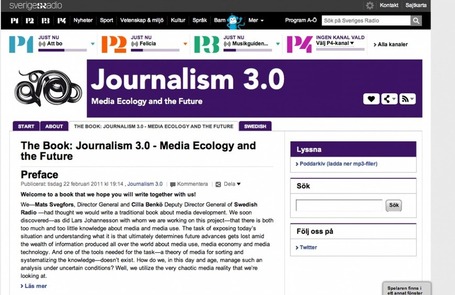 Journalisme 3.0: le pari de la radio publique su&eacute;doise | Metamedia | Journalism Issues | Scoop.it
