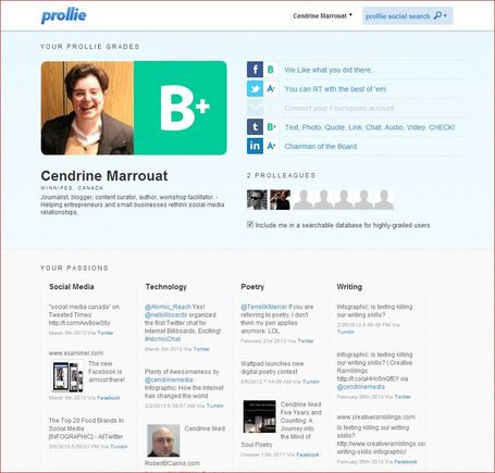 New influence measuring tool: Prollie | Social Media Tips, News, and Tools | Scoop.it