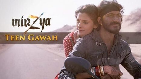 Teen Gawah Hai Ishq Ke Lyrics - MIRZYA | Harshvardhan Kapoor | Bollywood | Scoop.it