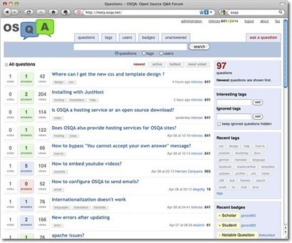 OSQA | The Open Source Q&A System | Online Marketing Resources | Scoop.it