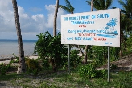 Plus haut &laquo;&nbsp;sommet&nbsp;&raquo; de la moiti&eacute; sud de l&rsquo;atoll de Tarawa &agrave; Kiribati | G&eacute;ographie : les derni&egrave;res nouvelles de la toile. | Scoop.it