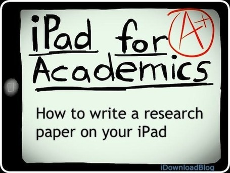 iPad for Academics: setup, workflow, and accessories via @llotimo | IPAD, un nuevo concepto socio-educativo! | Scoop.it