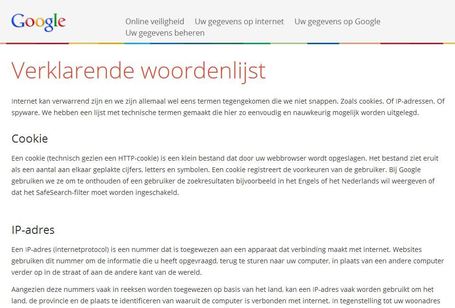 Verklarende woordenlijst - internet begrippen, gemaakt door Google | Educatief Internet | Scoop.it