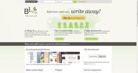 Las 10 mejores plataformas online para crear tu propio blog gratis | educacion-y-ntics | Scoop.it