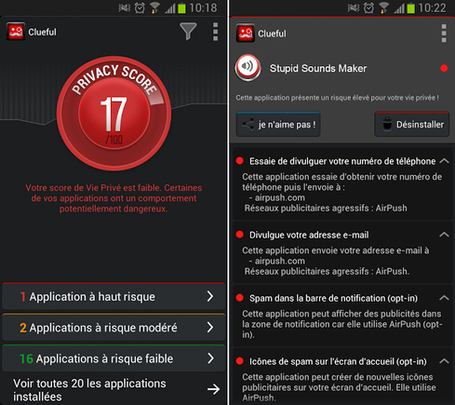 Bitdefender lance Clueful, une application gratuite pour prot&eacute;ger vos donn&eacute;es personnelles | Alertes et Conseils S&eacute;curit&eacute; "Autrement" | Scoop.it