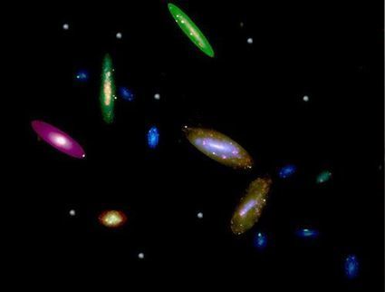 1st Dark Matter Bridge Discovered Linking Two Galaxy Clusters | A la recherche des extraterrestres | Scoop.it