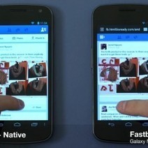 Fastbook d&eacute;montre les b&eacute;n&eacute;fices de HTML5 face aux applis natives Facebook | Lectures web | Scoop.it
