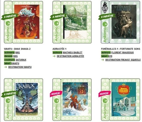 Restructuration &eacute;ditoriale chez Ankama | Veille sur la bande dessin&eacute;e pour tous | Scoop.it