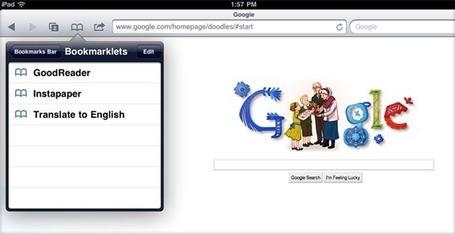 Useful Bookmarklets for your iPad and iPhone | Learning Apps | Scoop.it