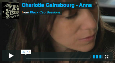 Black Cab Sessions: Charlotte Gainsbourg sings Anna with Connan Mockasin ~ Charlotte For Ever | Charlotte Gainsbourg | Scoop.it
