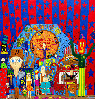 Alcoholic Outsider Artist: Carnival and circus pictures | Alcoholic Outsider Artist | Scoop.it