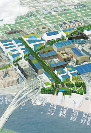 D.C. unveils plans for new green neighborhood | green streets | Scoop.it