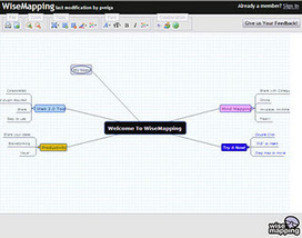 Digital Mind Map: Wise Mapping: a Mind Maps creation tool | Mind and Cognitive Mapping | Scoop.it