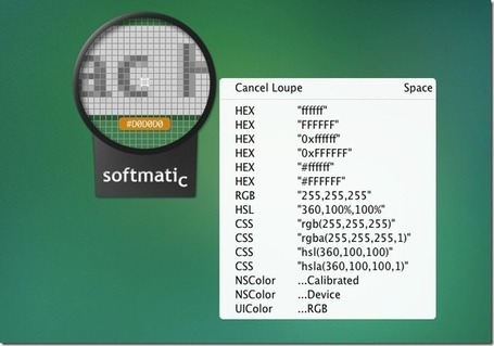 &ldquo;Pick&rdquo; Color Code In 16 Formats From Any Object On Your Screen [Mac] | formation 2.0 | Scoop.it