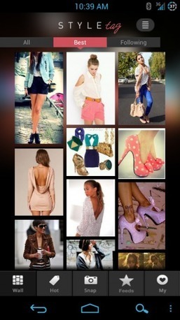StyleTag app brings out the fashionable side of your Android phone ... | Creative Notes | Scoop.it