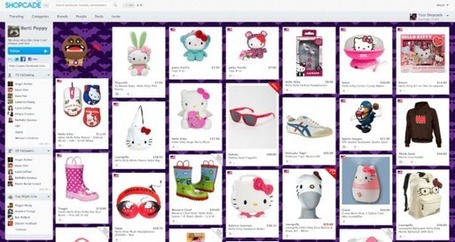 Discover, Collect And Share Products You Love With Shopcade: Pinterest For Ecommerce | Social Media Content Curation | Scoop.it