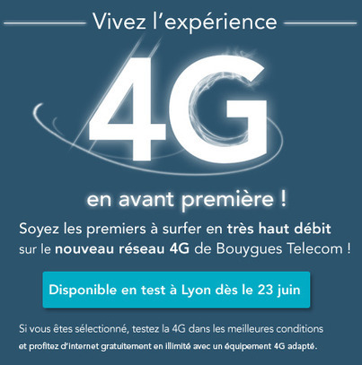VIVEZ L'EXP&Eacute;RIENCE 4G | 4G | Scoop.it