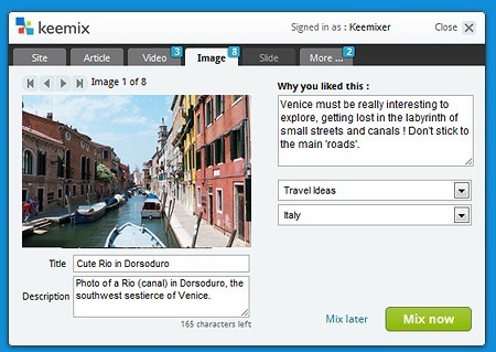 Create Your Custom Web Magazine by Curating the Best Content Out There: Keemix | Each One Teach One, Each One Reach One | Scoop.it